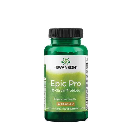 Swanson Epic Pro 25-Strain Probiotic 30 BILLION CFU (30 Capsule végétale)