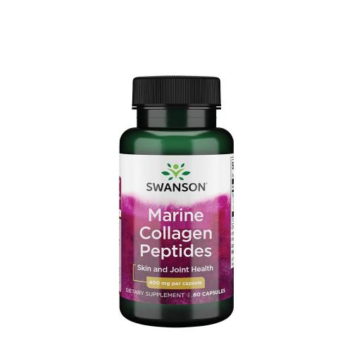 Swanson Type I Hydrolyzed Marine Collagen Peptides 400 MG (60 Capsule)