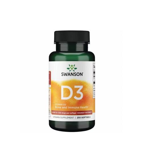 Swanson Vitamin D3 (250 Capsule molle)