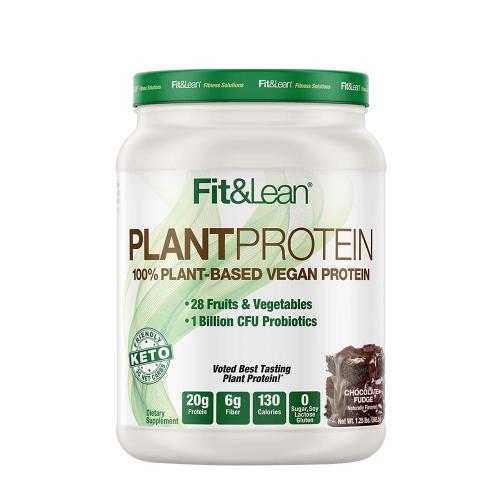 Fit & Lean Plant Protein (566 g, Fudge Chocolat)