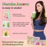 Fit & Lean Matcha Amore - Iced Tea (45 g, Thé glacé à la framboise)