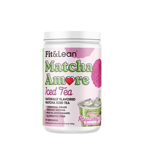 Fit & Lean Matcha Amore - Iced Tea (135 g, Thé glacé à la framboise)