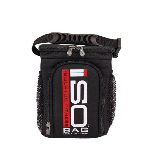 Isolator Fitness ISOBAG 3 Meal (1 db, Noir, Rouge et Blanc avec Logo)