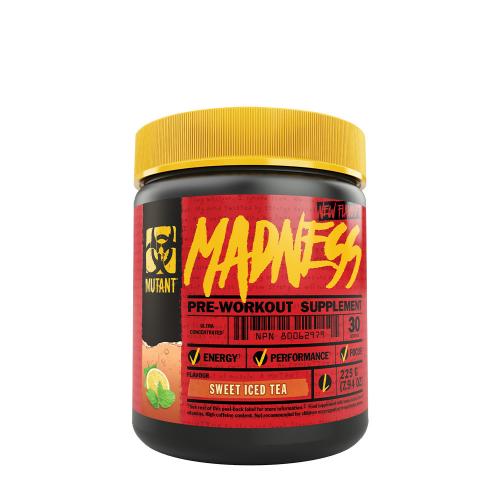 Mutant Madness - Pre-Workout formula (225 g, Thé Glacé Sucré)