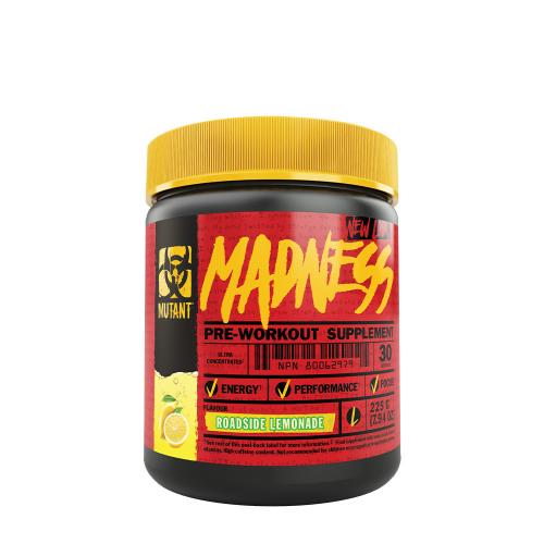 Mutant Madness - Pre-Workout formula (225 g, Limonade de Bord de Route)