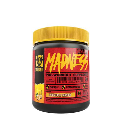 Mutant Madness - Pre-Workout formula (225 g, Passion Ananas)