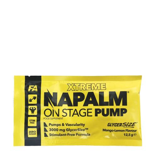 FA - Fitness Authority NAPALM® On Stage Pump Sample (1 db, Mangue Citron)