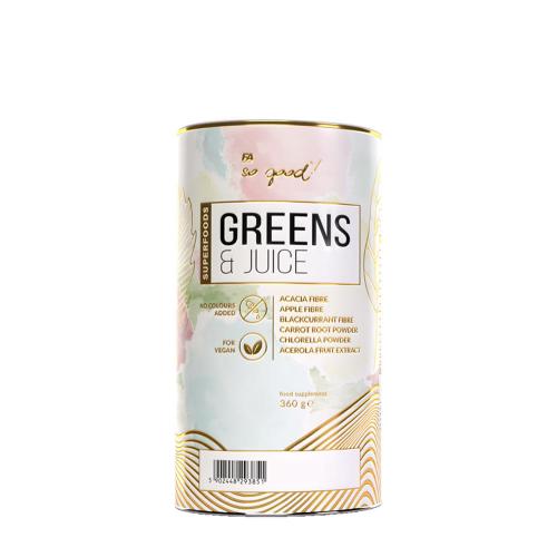 FA - Fitness Authority So Good Greens & Juice  (360 g, Punch aux Fruits)