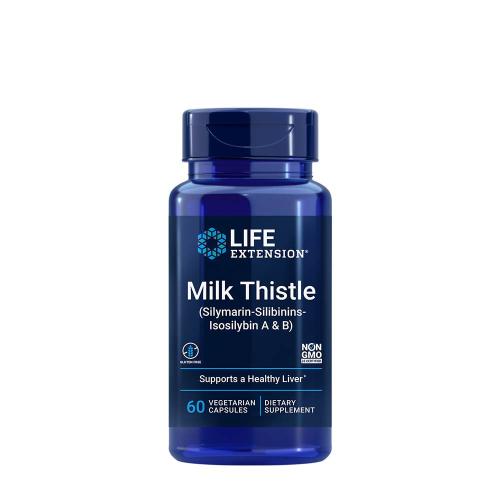 Life Extension Milk Thistle (Silymarin Silibinins Isosilybin A & B) (60 Capsule végétale)