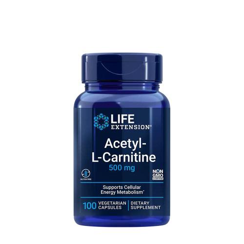 Life Extension Acetyl-L-Carnitine 500 mg (100 Capsule végétale)