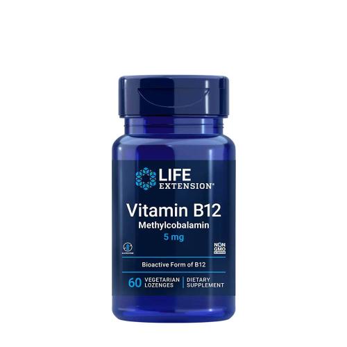 Life Extension Vitamin B12 Methylcobalamin 5 mg (60 Comprimé à sucer)