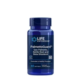   Life Extension PalmettoGuard Saw Palmetto, Nettle Root and Beta-Sitosterol (60 Capsule molle)