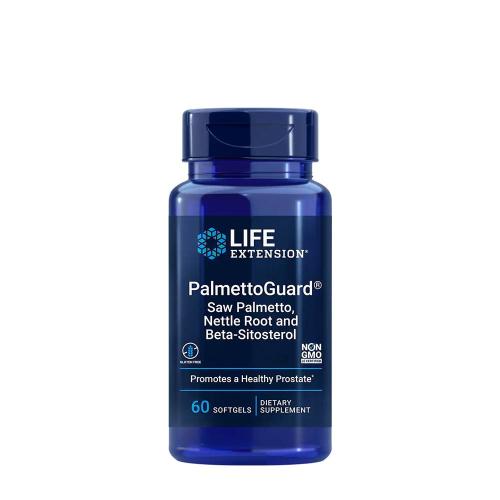 Life Extension PalmettoGuard Saw Palmetto, Nettle Root and Beta-Sitosterol (60 Capsule molle)