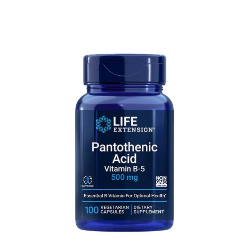 Life Extension Pantothenic Acid 500 mg (100 Capsule végétale)