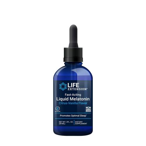 Life Extension Fast-Acting Liquid Melatonin (Citrus-Vanilla) (59 ml, Citron Vanille)