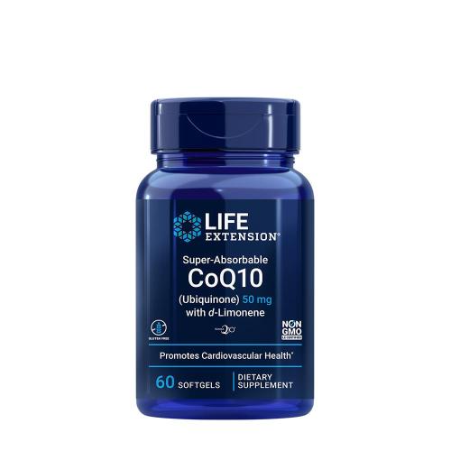 Life Extension Super-Absorbable CoQ10 (Ubiquinone) with d-Limonene (60 Capsule molle)