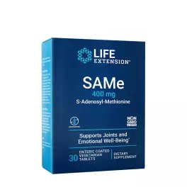   Life Extension SAMe 400 mg (S-Adenosyl-Methionine) (30 Comprimé)
