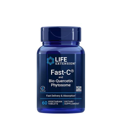 Life Extension Fast-C® and Bio-Quercetin Phytosome (60 Veg Comprimé)