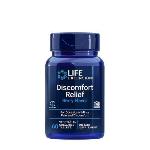 Life Extension Discomfort Relief (Berry Flavor) (60 Comprimé à mâcher)