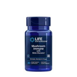   Life Extension Mushroom Immune with Beta Glucans (30 Capsule végétale)