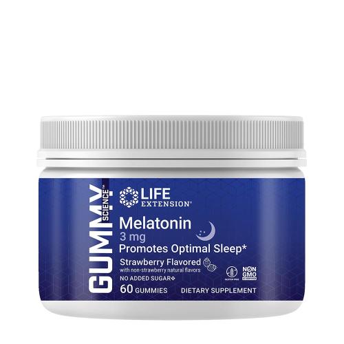 Life Extension Gummy Science™ Melatonin (60 Gélatine en bonbon)