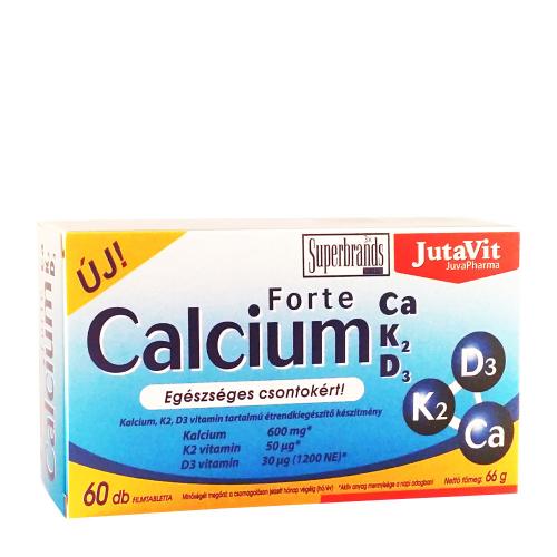 JutaVit Calcium Forte + Ca/K2/D3 tablet (60 Comprimé)