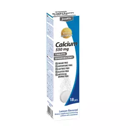  JutaVit Calcium 500 mg effervescent tablet (18 Comprimé effervescent, Citron)