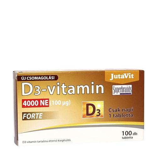 JutaVit Vitamin D3 4000 IU Forte tablet (100 Comprimé)