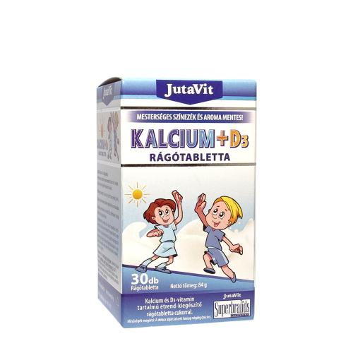 JutaVit Calcium + D3 chewable tablets for Children (30 Comprimé à mâcher)