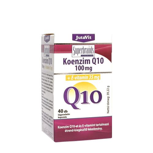 JutaVit Coenzyme Q10 100 mg + Vitamin E capsule (40 Comprimé)