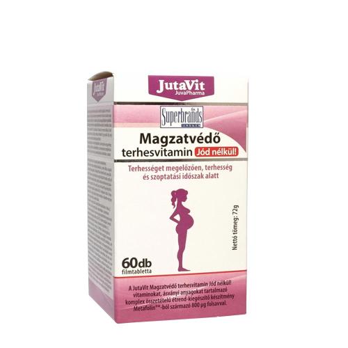 JutaVit Prenatal Vitamin Without Iodine (60 Comprimé)