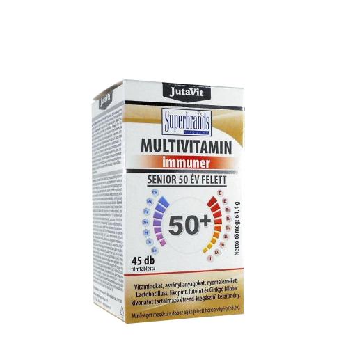 JutaVit Multivitamin Immuner tablets For Seniors (50+) (45 Comprimé)