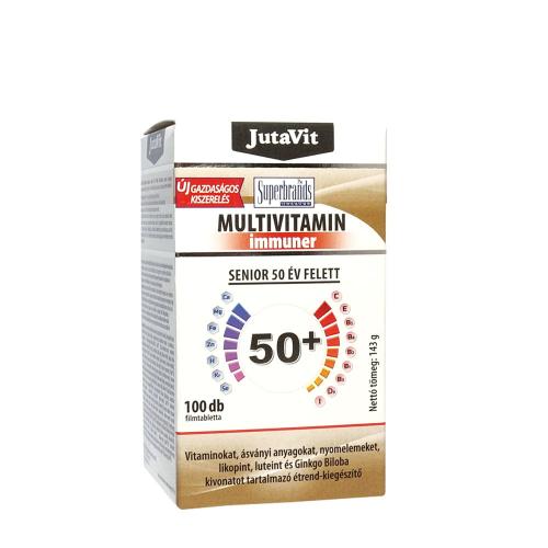 JutaVit Multivitamin Immuner tablets For Seniors (50+) (100 Comprimé)