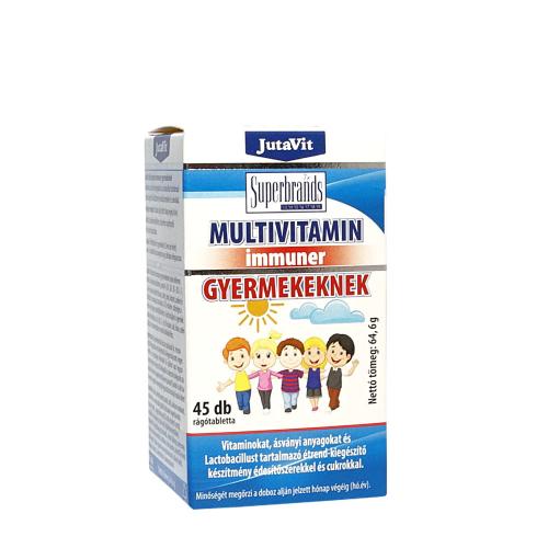 JutaVit Multivitamin Immuner chewable tablets For Kids (45 Comprimé à mâcher)