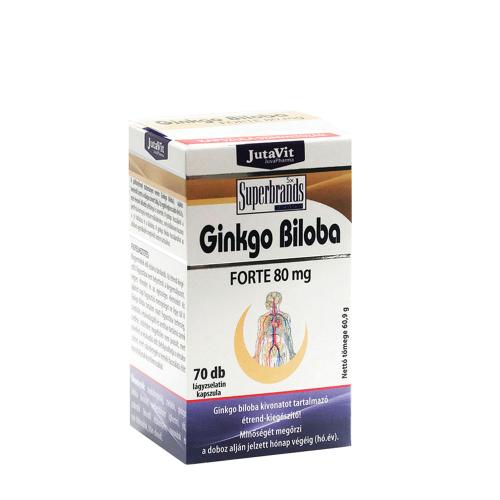 JutaVit Ginkgo Biloba Forte 80 mg softgel (70 Capsule molle)