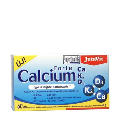 JutaVit Calcium Forte + Ca/K2/D3  (60 Comprimé)