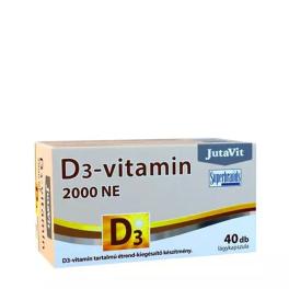 JutaVit Vitamin D3 2000 IU (40 Capsule molle)