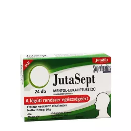   JutaVit JutaSept Lozenges (24 Comprimé à sucer, Menthol–Eucalyptus)