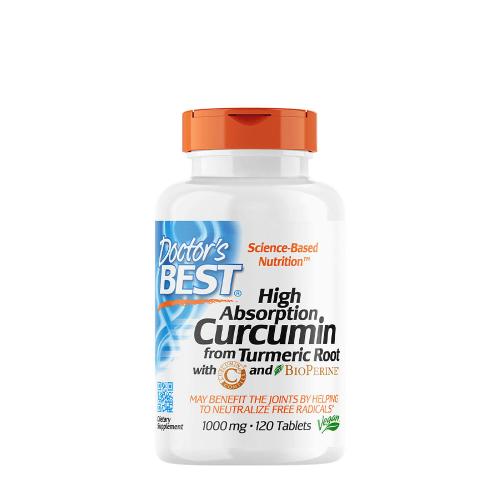 Doctor's Best High Abs. Curcumin From Turmeric Root + C3  (120 Comprimé)