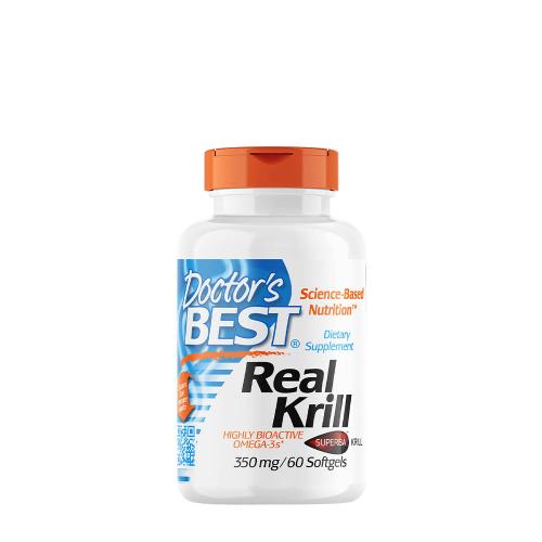 Doctor's Best Real Krill 350 mg (60 Capsule molle)