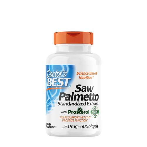 Doctor's Best Saw Palmetto Standardized Extract 320 mg (60 Capsule molle)