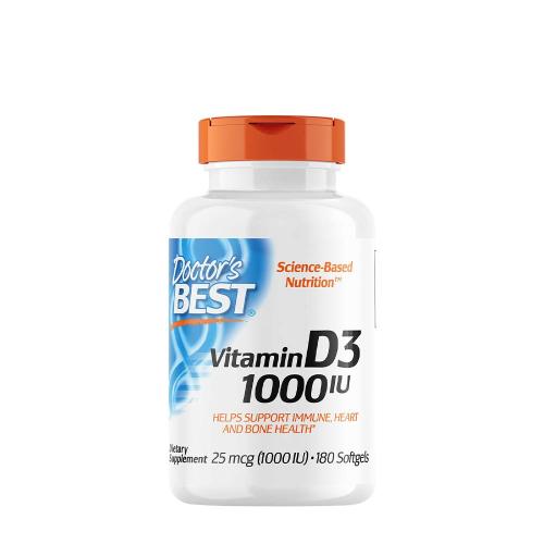 Doctor's Best Vitamin D3 1000 IU (180 Capsule molle)