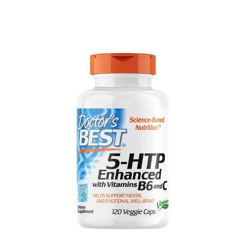 Doctor's Best 5-HTP Enhanced with Vitamin B6 & C  (120 Capsule végétale)