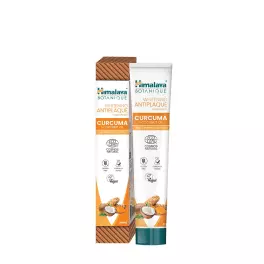   Himalaya Botanique Whitening Antiplaque Curcuma Toothpaste (75 ml, Menthe)