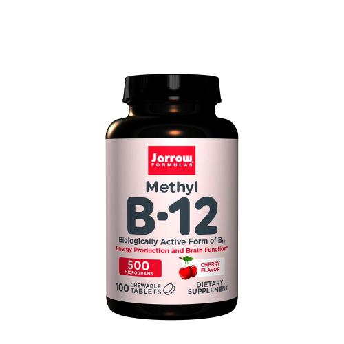 Jarrow Formulas Methyl B-12 500 mcg  (100 Comprimé à sucer, Cerise)