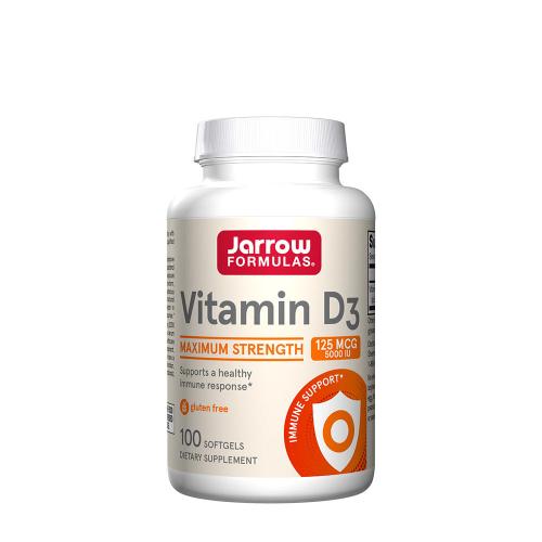 Jarrow Formulas Vitamin D3 5000 IU  (100 Capsule molle)