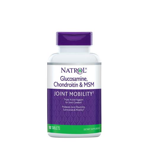 Natrol Glucosamine Chondroitin MSM (90 Comprimé)