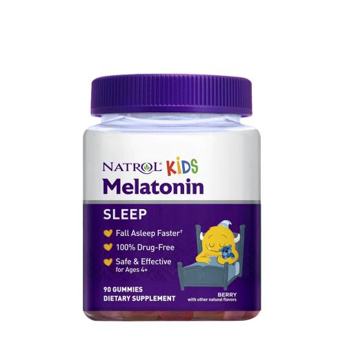 Natrol Kids Melatonin Berry Gummies (90 Gélatine en bonbon, Baie)