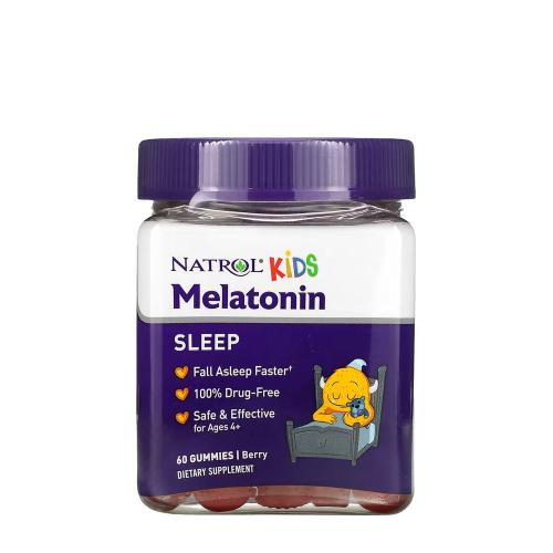 Natrol Kids Melatonin Berry Gummies (60 Gélatine en bonbon, Baie)