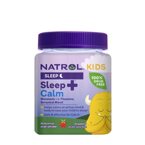 Natrol Kids Sleep + Calm (60 Gélatine en bonbon, Fraise)